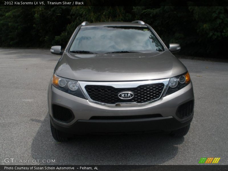 Titanium Silver / Black 2012 Kia Sorento LX V6