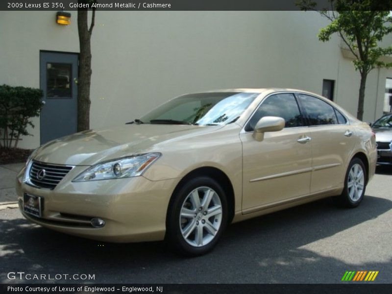 Golden Almond Metallic / Cashmere 2009 Lexus ES 350