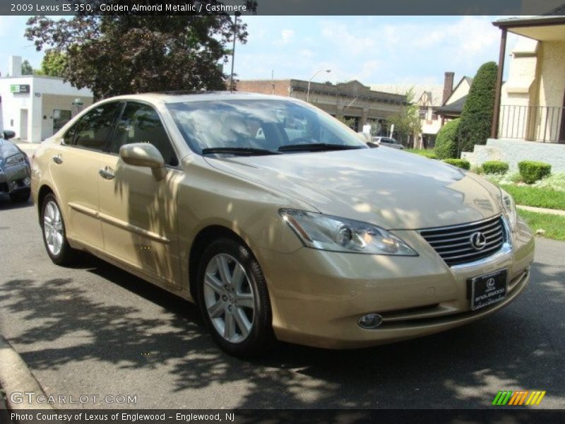 Golden Almond Metallic / Cashmere 2009 Lexus ES 350