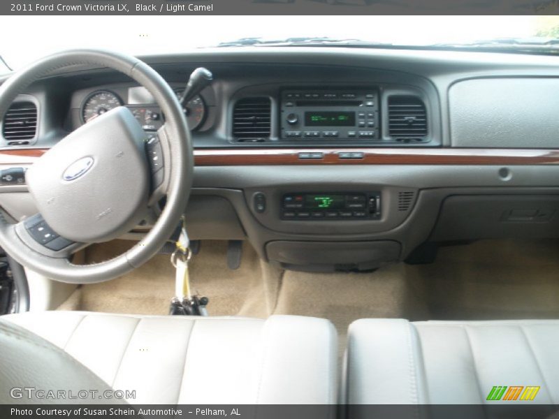 Black / Light Camel 2011 Ford Crown Victoria LX