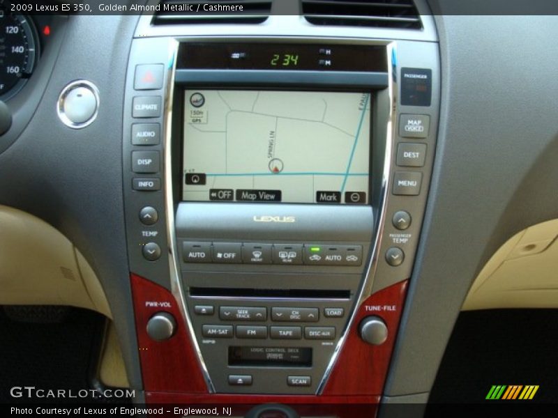Golden Almond Metallic / Cashmere 2009 Lexus ES 350