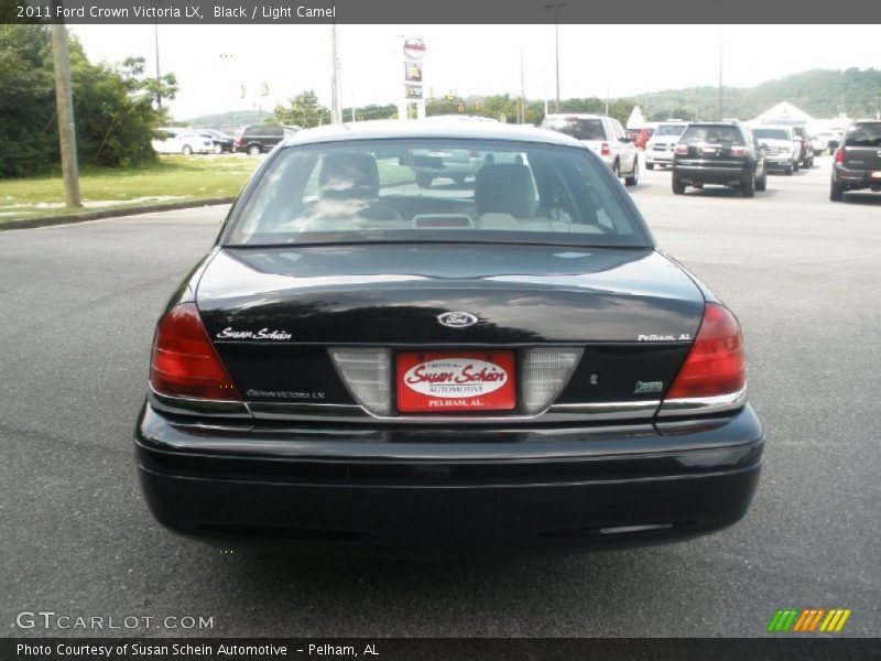 Black / Light Camel 2011 Ford Crown Victoria LX