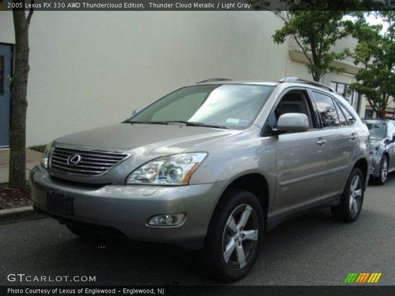 Thunder Cloud Metallic / Light Gray 2005 Lexus RX 330 AWD Thundercloud Edition