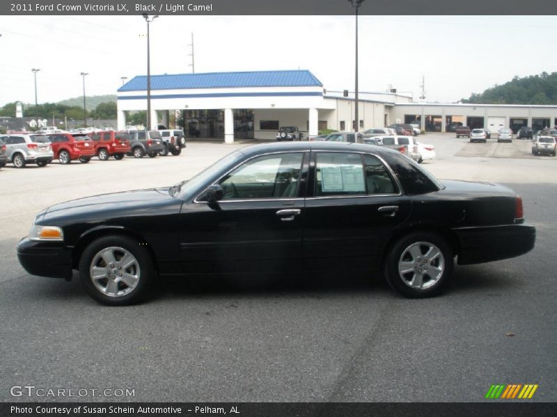 Black / Light Camel 2011 Ford Crown Victoria LX
