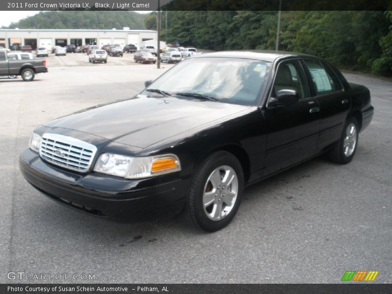 Black / Light Camel 2011 Ford Crown Victoria LX