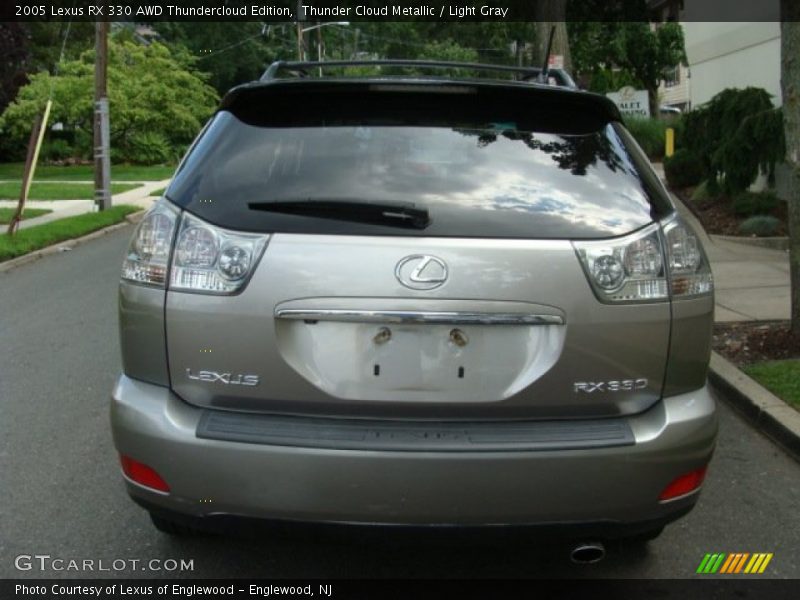 Thunder Cloud Metallic / Light Gray 2005 Lexus RX 330 AWD Thundercloud Edition