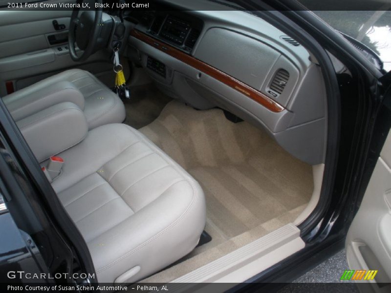Black / Light Camel 2011 Ford Crown Victoria LX