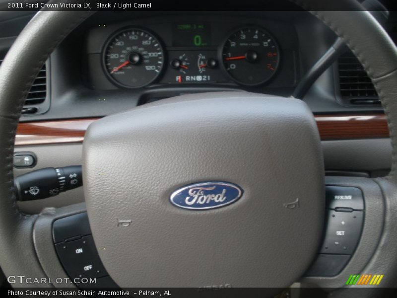 Black / Light Camel 2011 Ford Crown Victoria LX