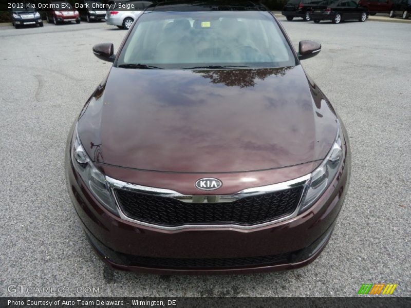  2012 Optima EX Dark Cherry