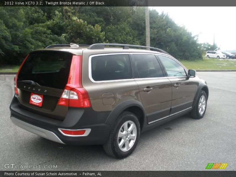 Twilight Bronze Metallic / Off Black 2012 Volvo XC70 3.2