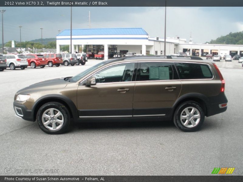 Twilight Bronze Metallic / Off Black 2012 Volvo XC70 3.2