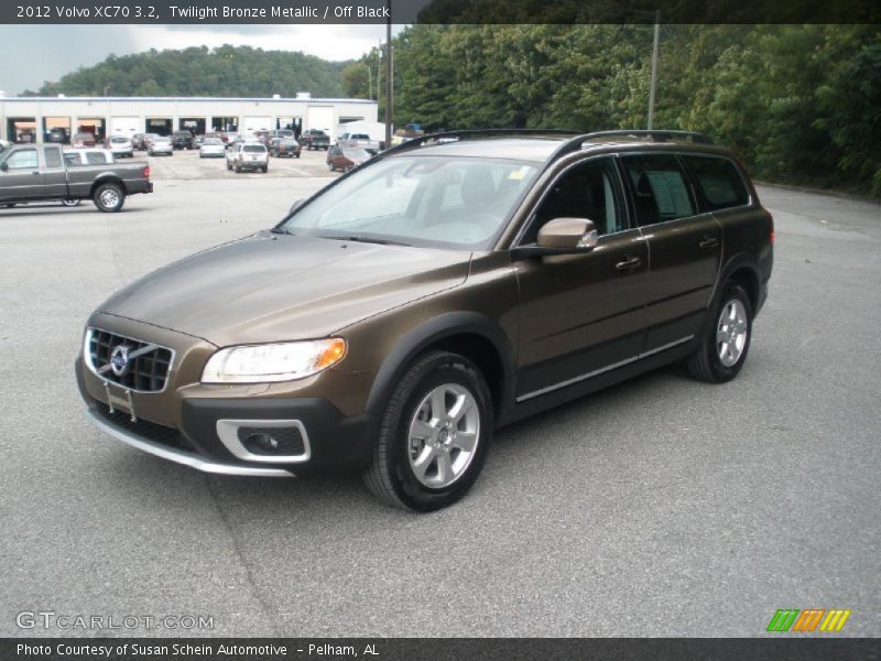 Twilight Bronze Metallic / Off Black 2012 Volvo XC70 3.2