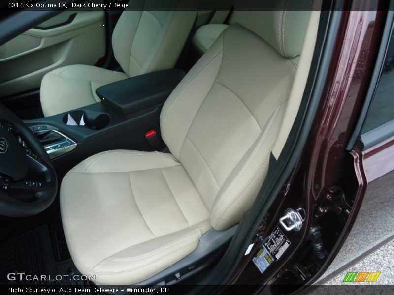 Dark Cherry / Beige 2012 Kia Optima EX