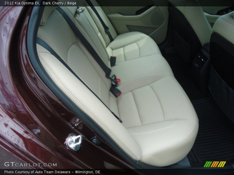 Dark Cherry / Beige 2012 Kia Optima EX