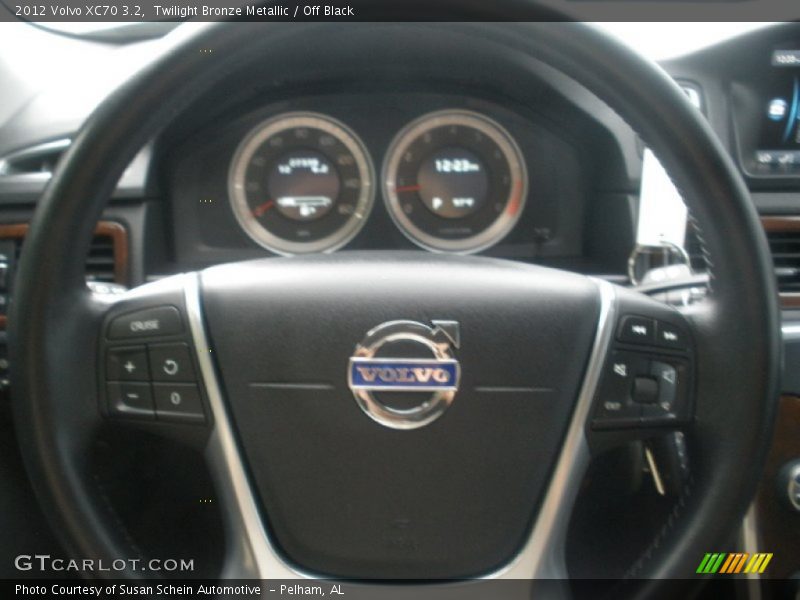 Twilight Bronze Metallic / Off Black 2012 Volvo XC70 3.2
