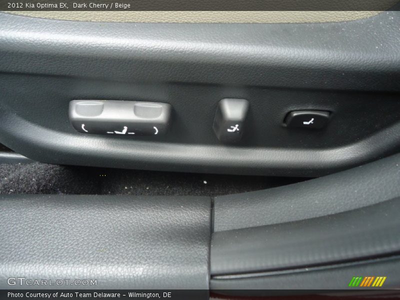 Controls of 2012 Optima EX