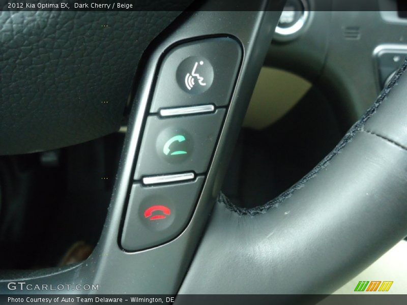 Controls of 2012 Optima EX