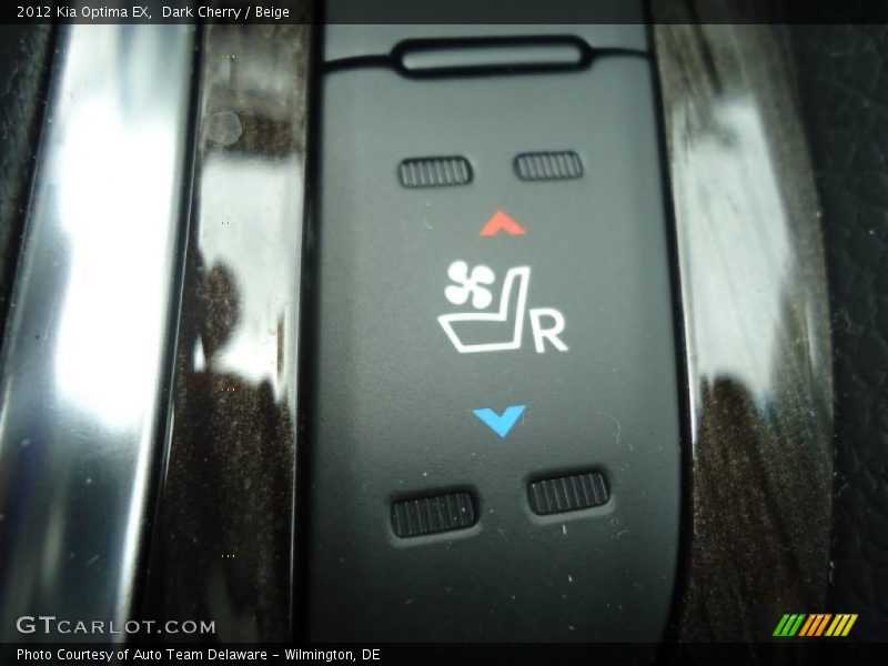 Controls of 2012 Optima EX