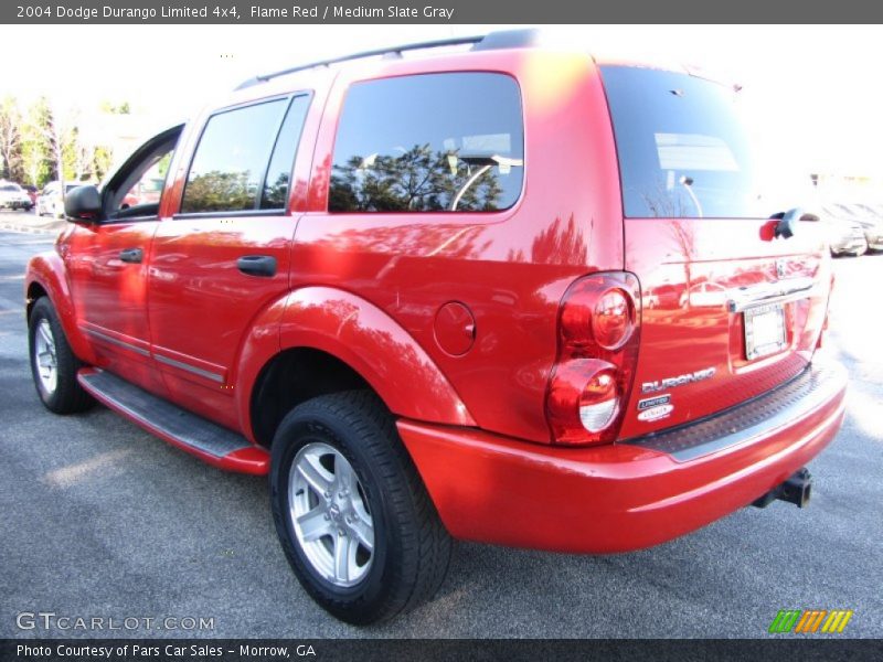 Flame Red / Medium Slate Gray 2004 Dodge Durango Limited 4x4