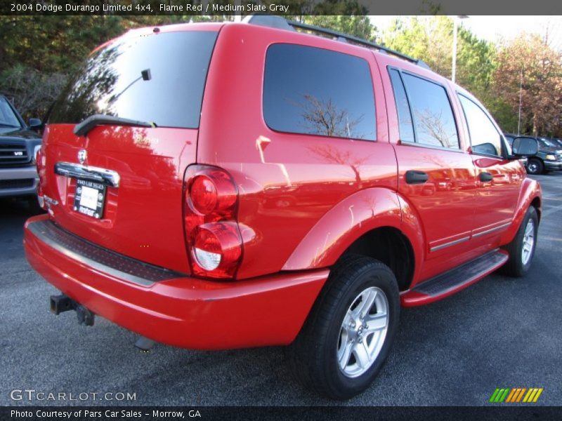 Flame Red / Medium Slate Gray 2004 Dodge Durango Limited 4x4