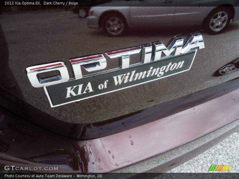 Dark Cherry / Beige 2012 Kia Optima EX