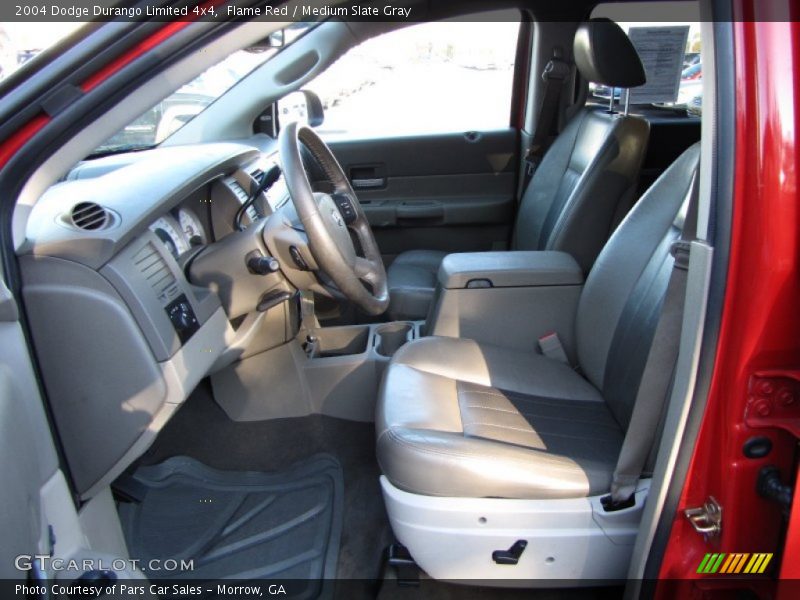 Front Seat of 2004 Durango Limited 4x4