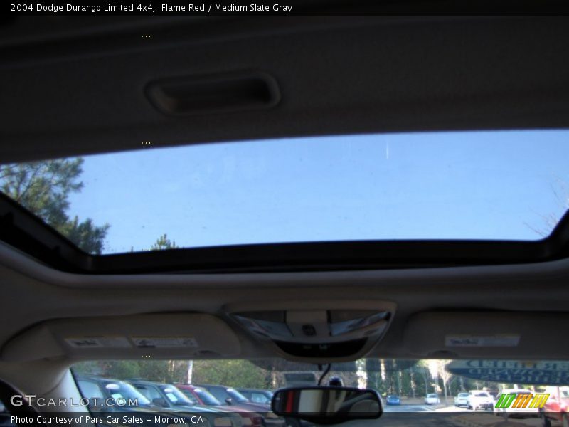 Flame Red / Medium Slate Gray 2004 Dodge Durango Limited 4x4