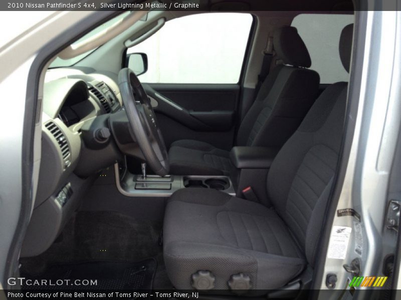 Silver Lightning Metallic / Graphite 2010 Nissan Pathfinder S 4x4