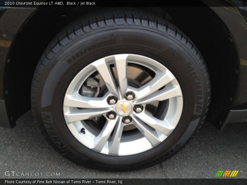Black / Jet Black 2010 Chevrolet Equinox LT AWD
