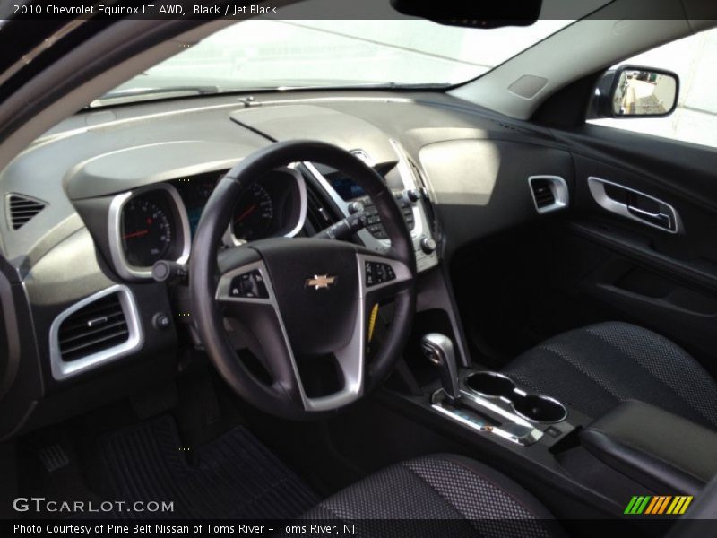 Black / Jet Black 2010 Chevrolet Equinox LT AWD