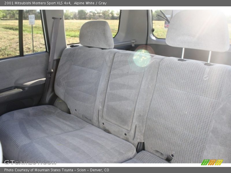 Alpine White / Gray 2001 Mitsubishi Montero Sport XLS 4x4