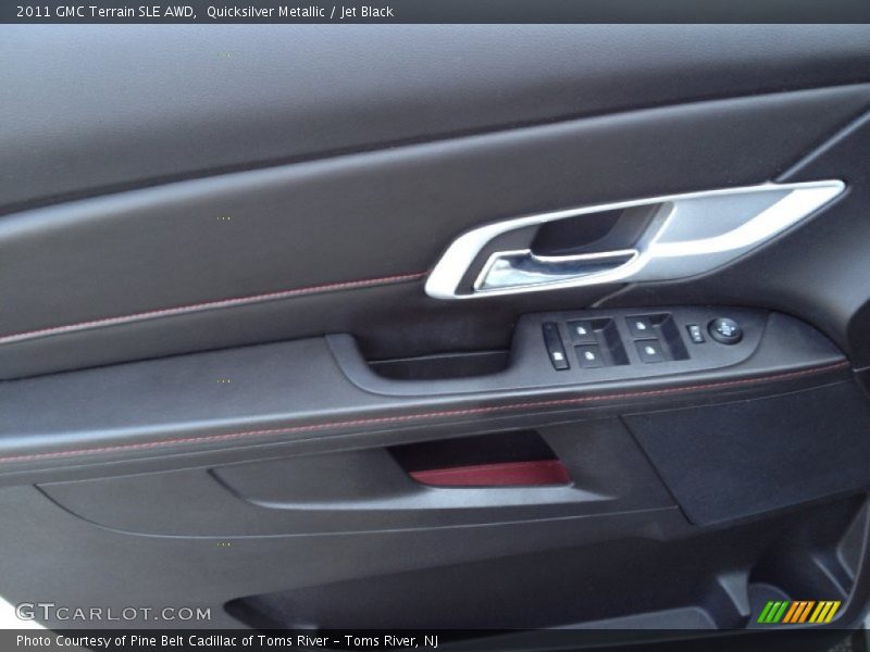 Quicksilver Metallic / Jet Black 2011 GMC Terrain SLE AWD