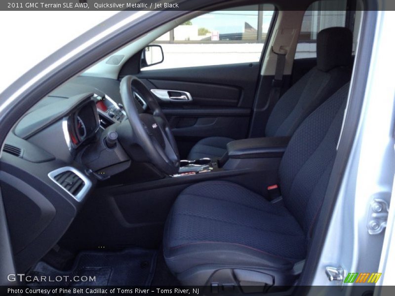 Quicksilver Metallic / Jet Black 2011 GMC Terrain SLE AWD