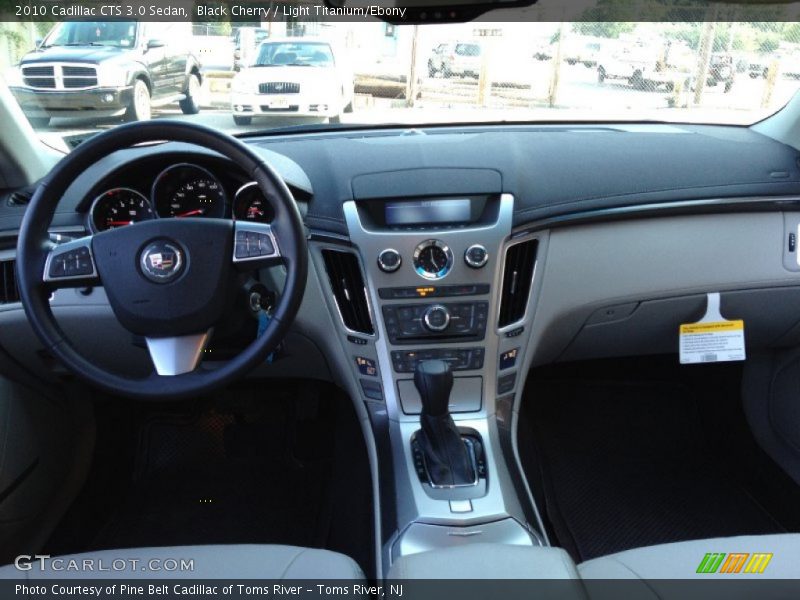 Black Cherry / Light Titanium/Ebony 2010 Cadillac CTS 3.0 Sedan