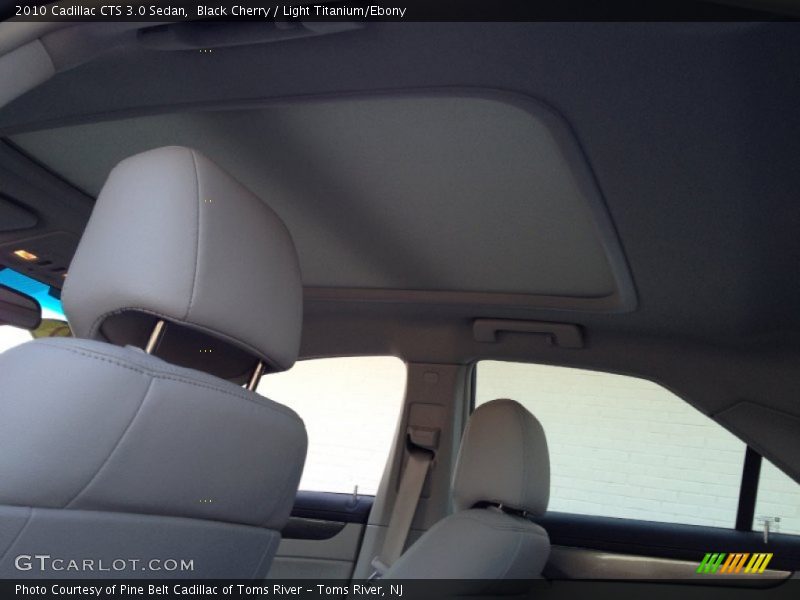 Black Cherry / Light Titanium/Ebony 2010 Cadillac CTS 3.0 Sedan