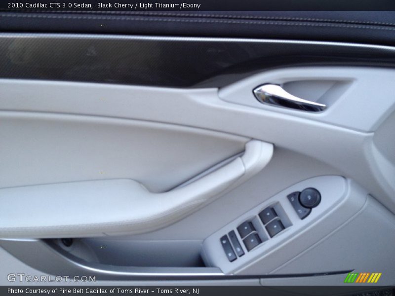 Black Cherry / Light Titanium/Ebony 2010 Cadillac CTS 3.0 Sedan