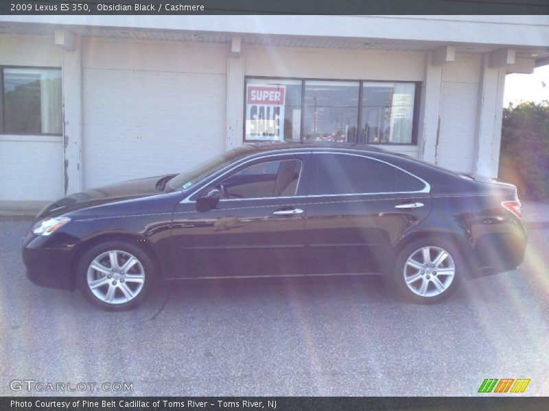 Obsidian Black / Cashmere 2009 Lexus ES 350