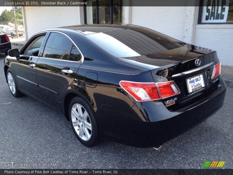 Obsidian Black / Cashmere 2009 Lexus ES 350