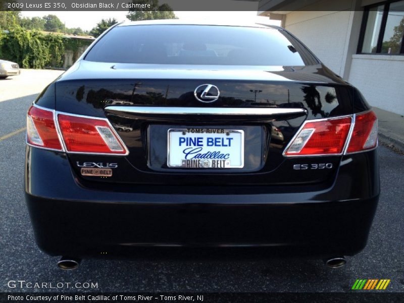 Obsidian Black / Cashmere 2009 Lexus ES 350