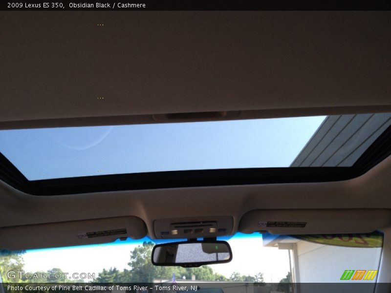 Obsidian Black / Cashmere 2009 Lexus ES 350