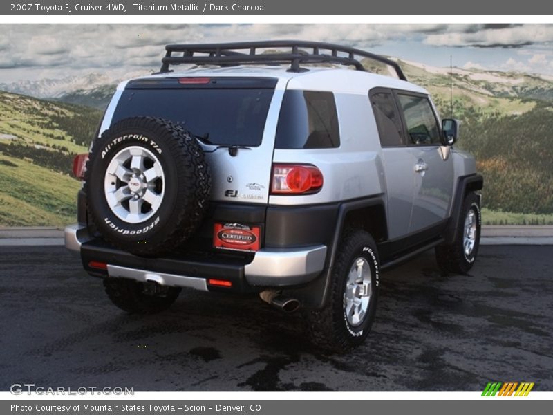 Titanium Metallic / Dark Charcoal 2007 Toyota FJ Cruiser 4WD