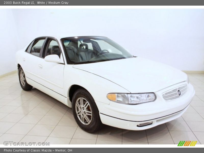 White / Medium Gray 2003 Buick Regal LS