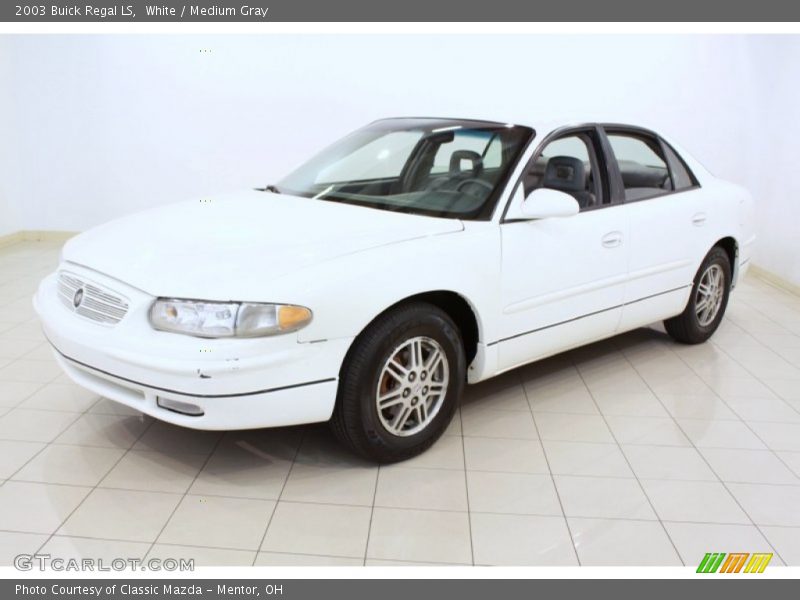 White / Medium Gray 2003 Buick Regal LS