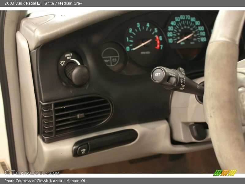White / Medium Gray 2003 Buick Regal LS