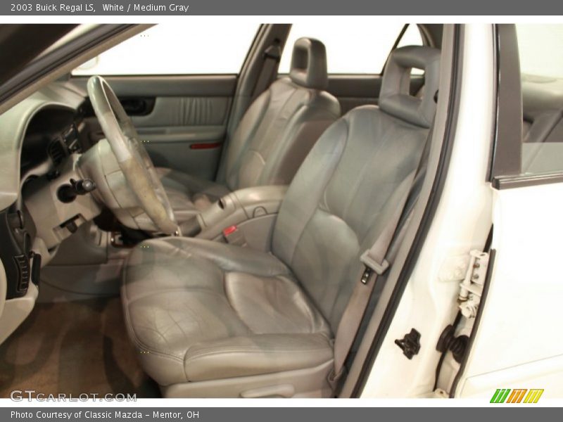 White / Medium Gray 2003 Buick Regal LS