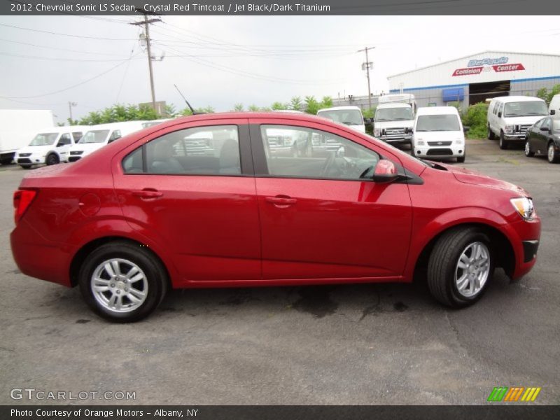  2012 Sonic LS Sedan Crystal Red Tintcoat