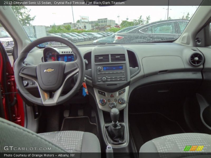 Dashboard of 2012 Sonic LS Sedan
