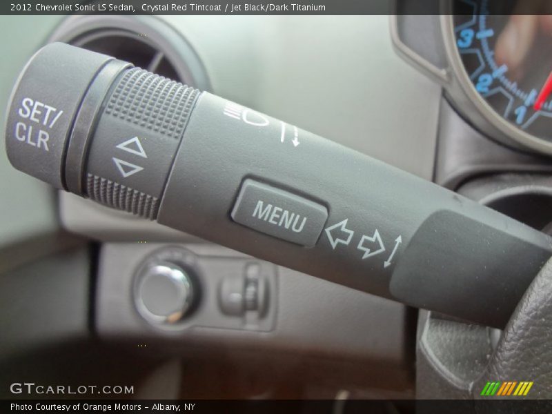 Controls of 2012 Sonic LS Sedan