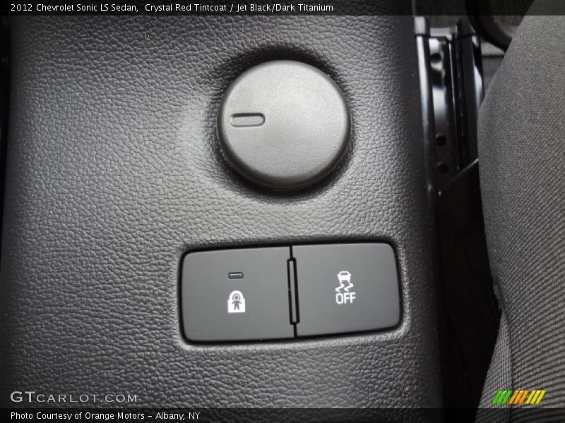 Controls of 2012 Sonic LS Sedan
