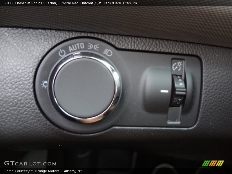 Controls of 2012 Sonic LS Sedan